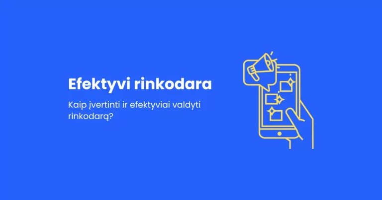 Blogas: Efektyvi rinkodara
