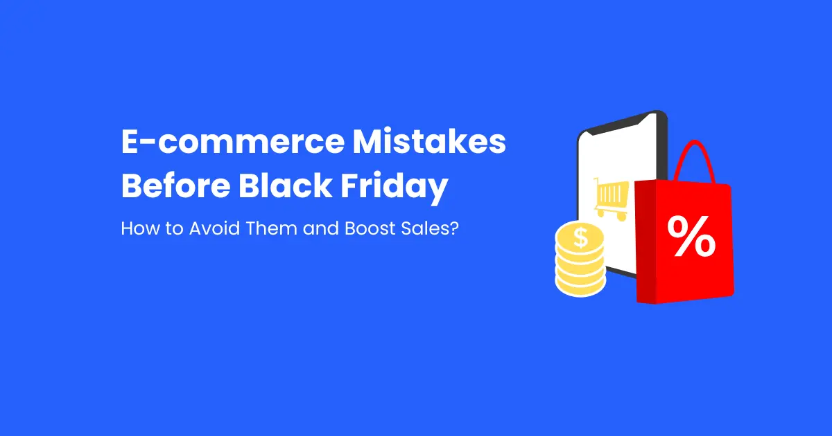 ecommerce-black-friday-mistakes-that-kill-sales - RAIBEC Black Friday E-commerce sale banner highlighting common marketing mistakes