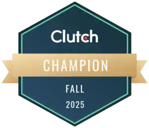 Skaitmeninės rinkodaros ir pardavimų auginimo agentūra nuo 2006 metų Clutch Champion Fall 2025